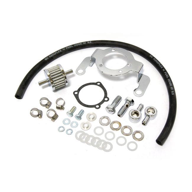 Air cleaner adapter bracket kit