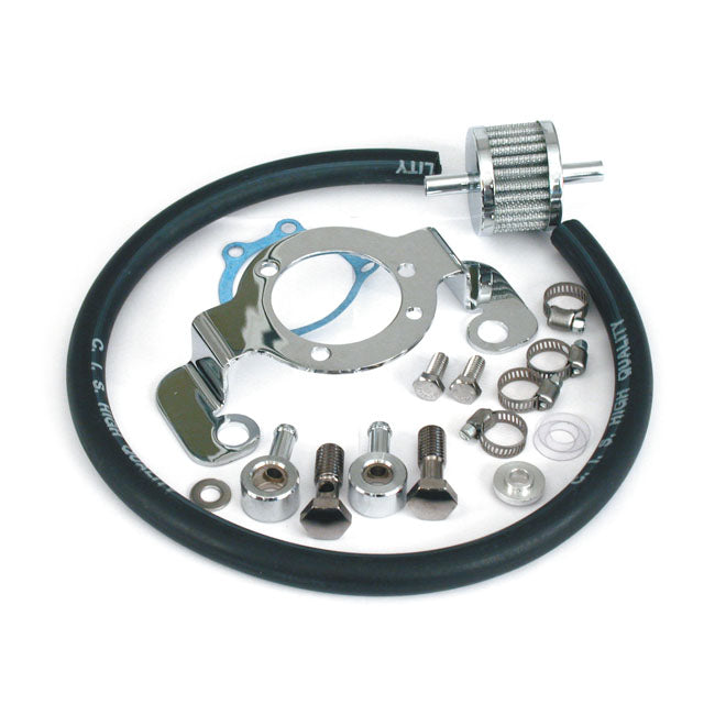Air cleaner adapter bracket kit
