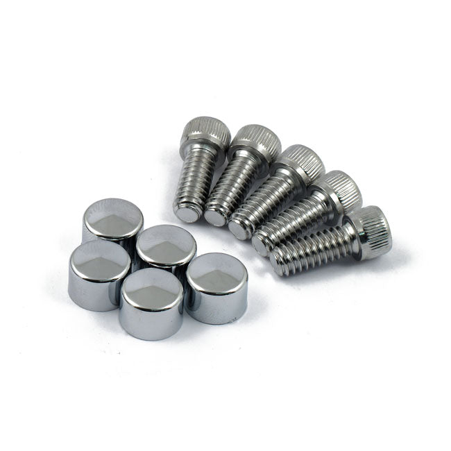 SmoothTopps, bolt & cover kit. Black