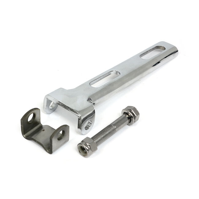 Universal solo seat hinge, square mount, weld-on