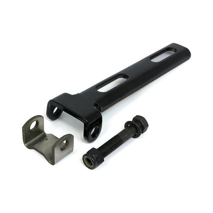 Universal solo seat hinge, square mount, weld-on