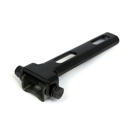 Universal solo seat hinge, square mount, weld-on