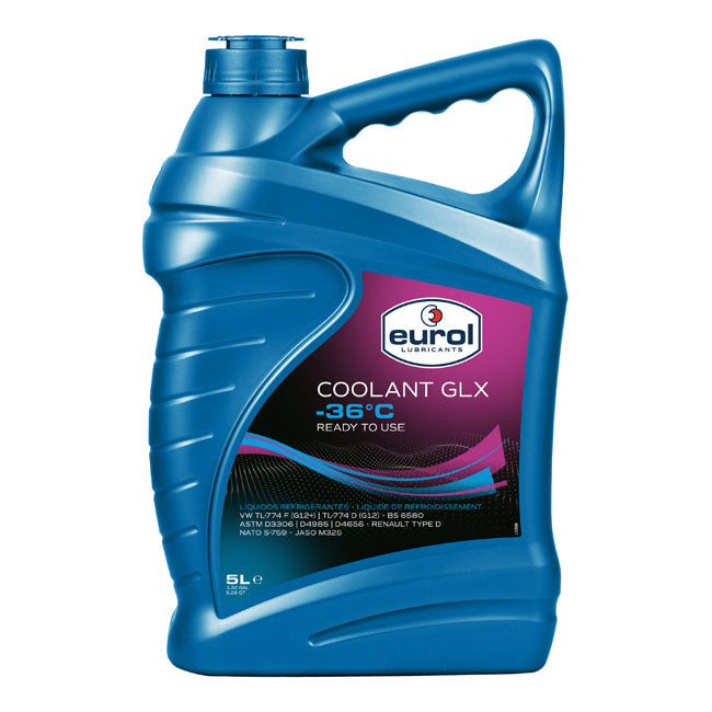 Eurol, GLX engine coolant -36°C. 5 liter