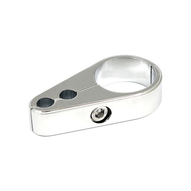 2-piece frame cable clamp Throttle/Idle