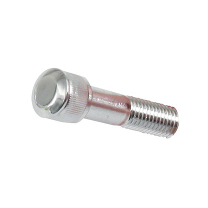 Push-in mushroom allen head plugs 3/8". Chrome