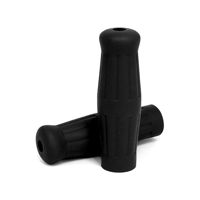 Vintage style 7/8" grips black