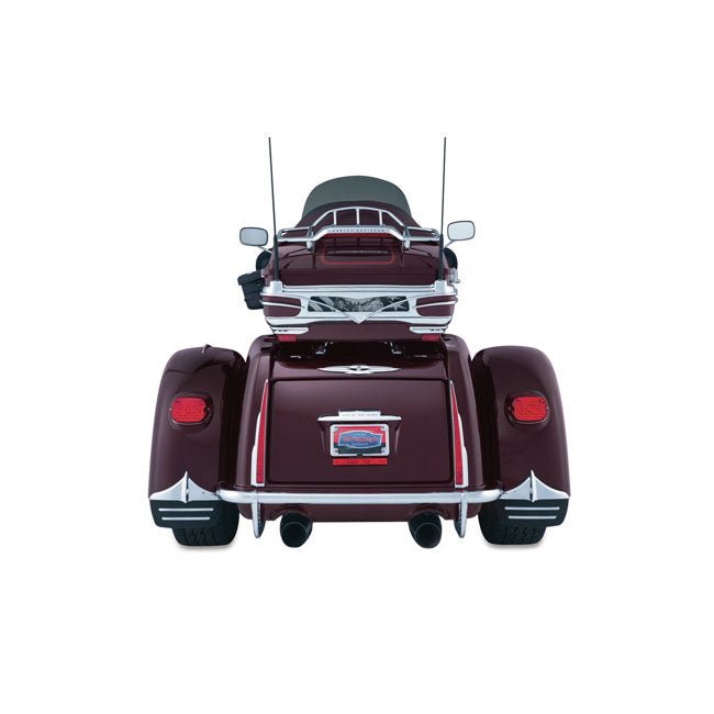 Kuryakyn, Trike mud flaps. Chrome