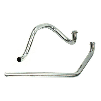 Paughco, Independent dual head pipes. Chrome