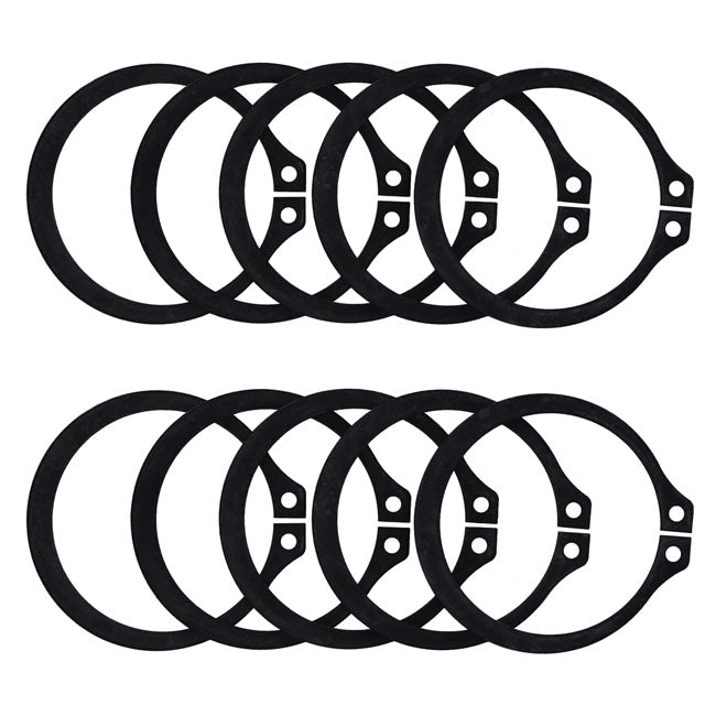 Retaining ring, clutch bearing