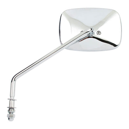 Late OEM style mirror, long stem, right side