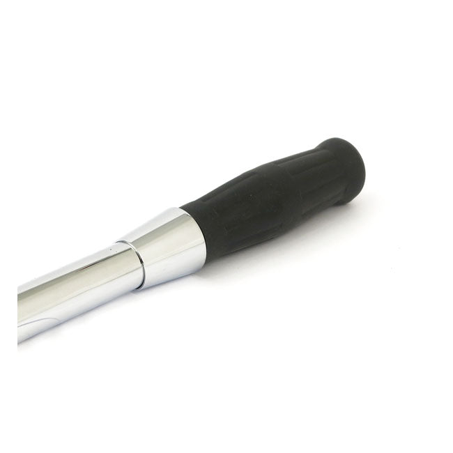 Paughco, handlebar grip cones for internal throttle. Chrome