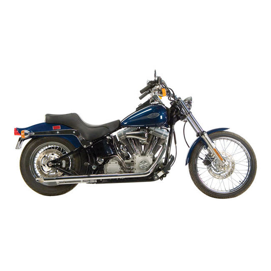 Paughco, Tailpipe extension. 18" Slash cut. Chrome