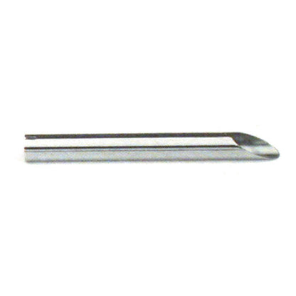 Paughco, Tailpipe extension. 18" Slash cut. Chrome