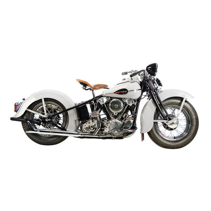 Paughco, universal Fishtail muffler. 28" long. L&R