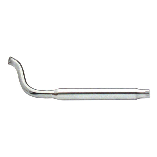 Paughco, High sweep muffler. Left side