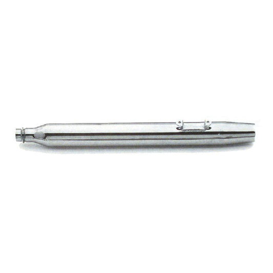 Paughco, Tapered cruiser muffler (right). 30" long