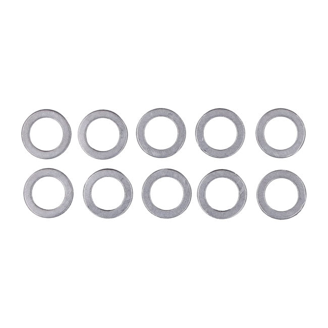 Goodridge brake line washers, 7/16" (11mm). Aluminum