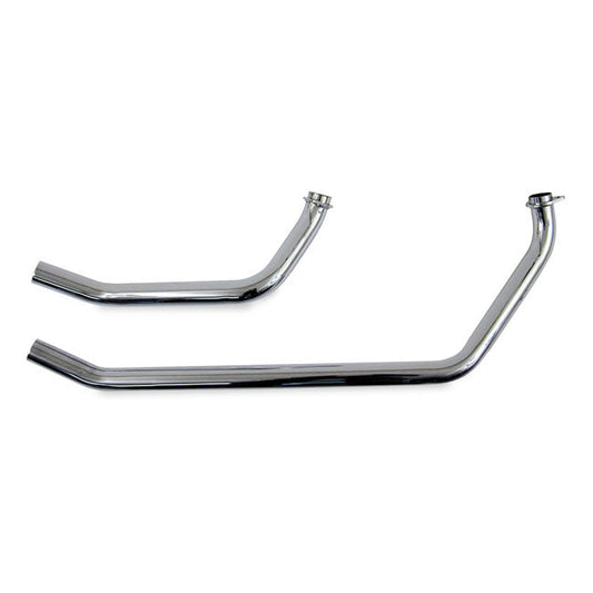Paughco, Upswept head pipes. S-pipe - around oil tank