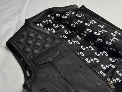 CSD Club Cut Leather Vest