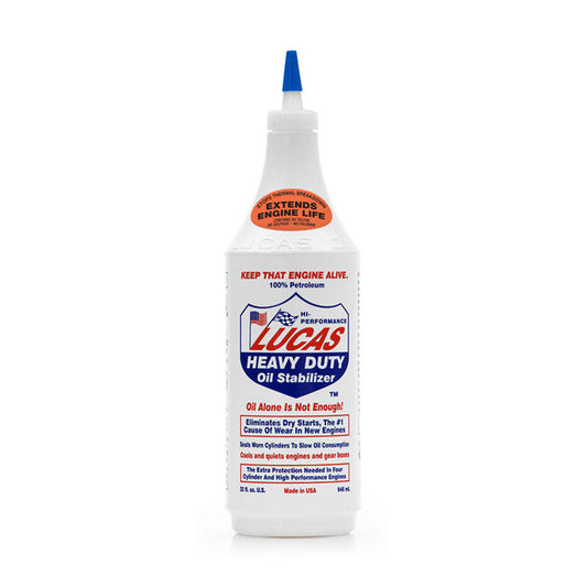 Lucas, heavy duty oil stabilizer. Mineral, 1 Quart