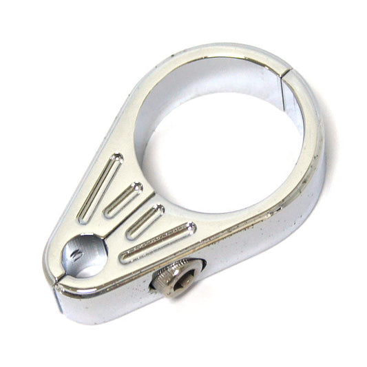 Throttle cable clamps, slotted