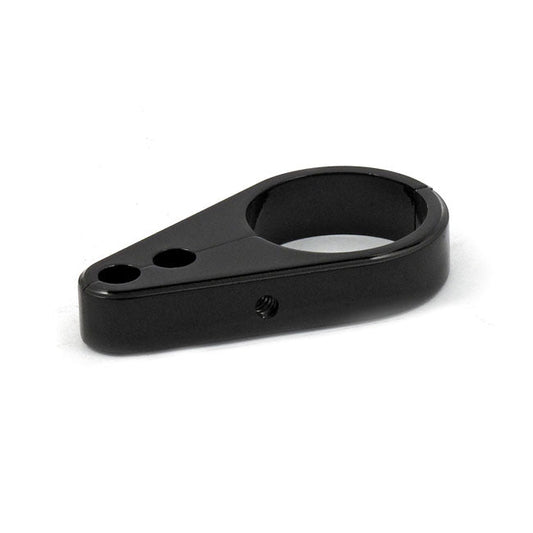 2-piece frame cable clamp. Throttle/Idle. Black