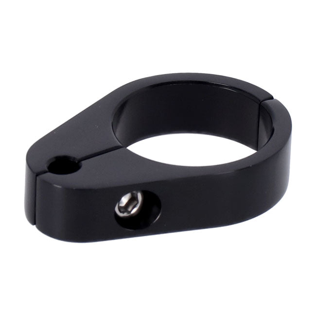 2-piece frame cable clamp. Throttle. Black