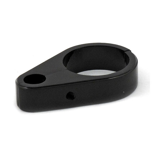 2-piece frame cable clamp. Clutch. Black