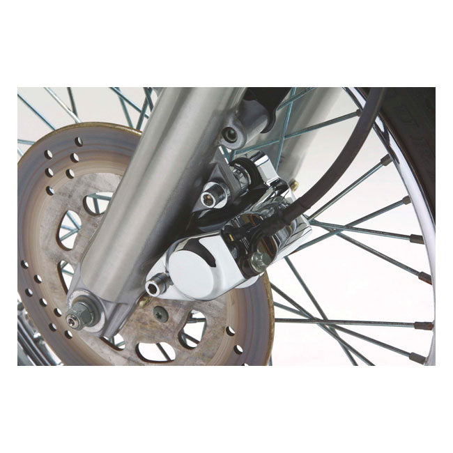 Brake caliper, left front