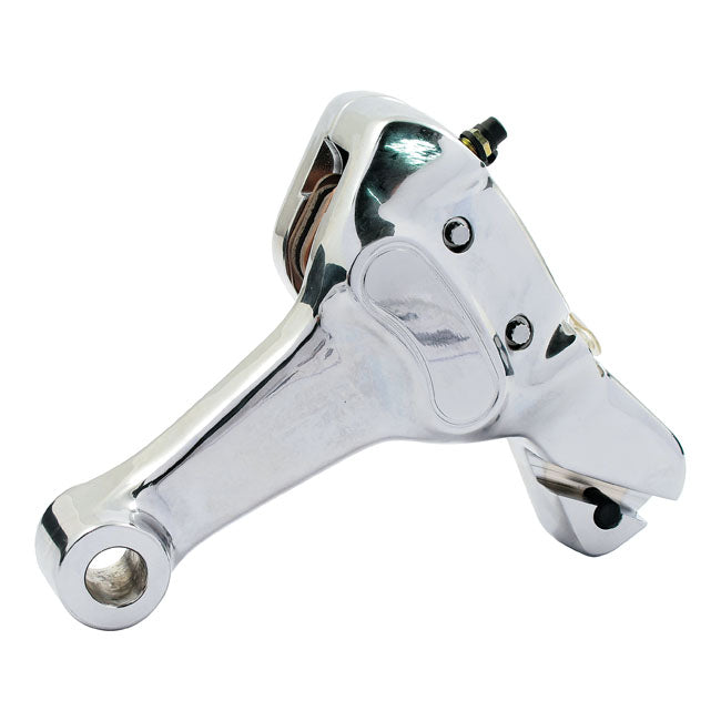 Brake caliper bracket assembly, rear