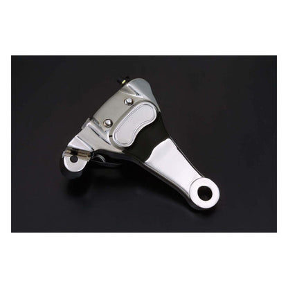 Brake caliper bracket assembly, rear