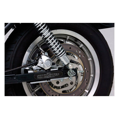 Brake caliper with bracket, rear