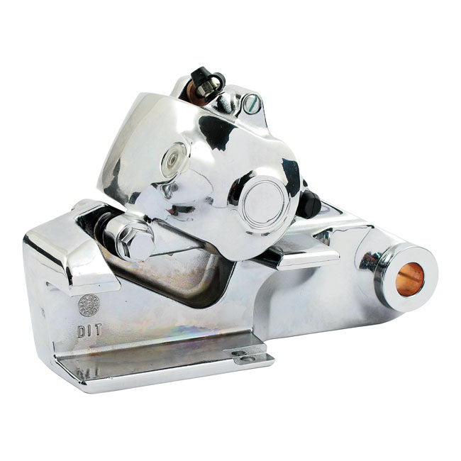 Brake caliper with bracket, rear