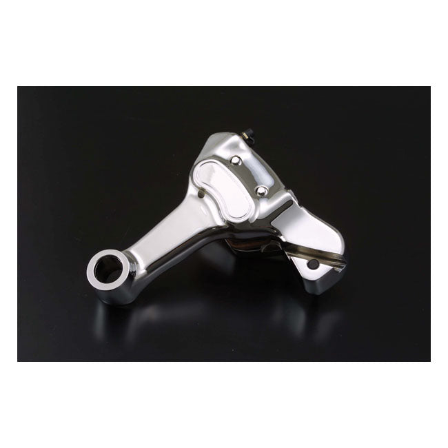 Brake caliper bracket assembly, rear