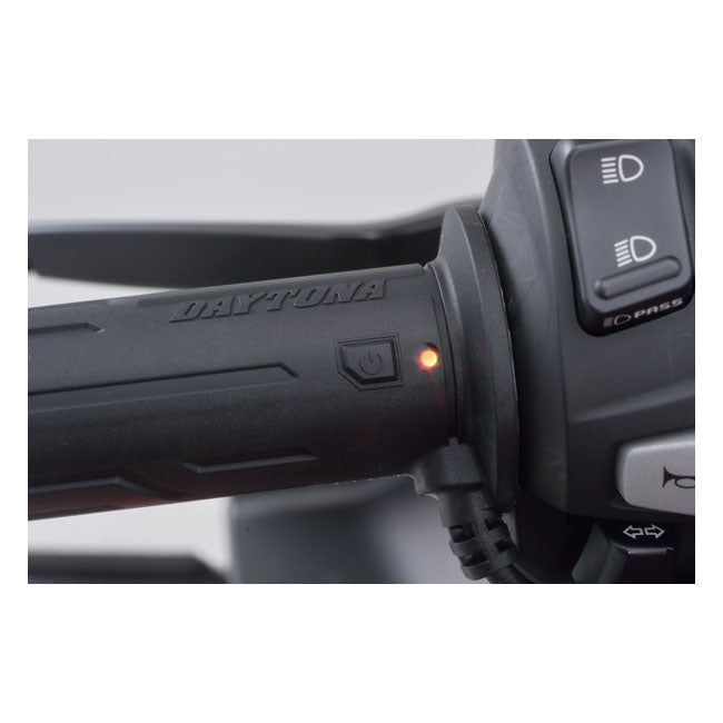 Daytona, heated grips, for 7/8" (22mm) handlebars
