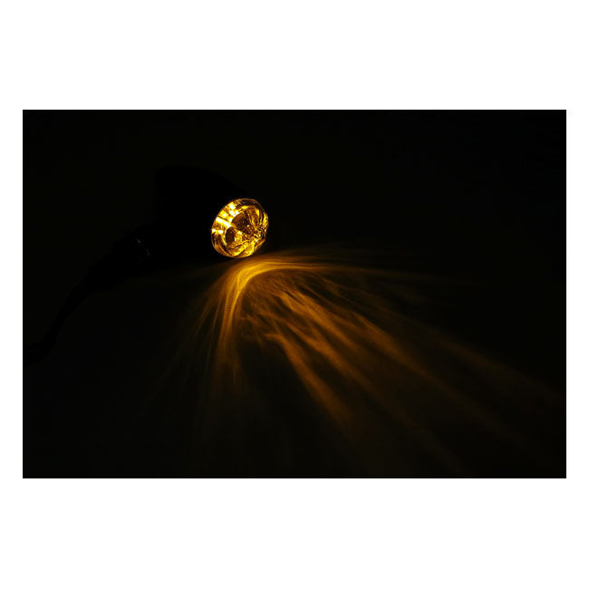 Micro bullet LED turn signals, black