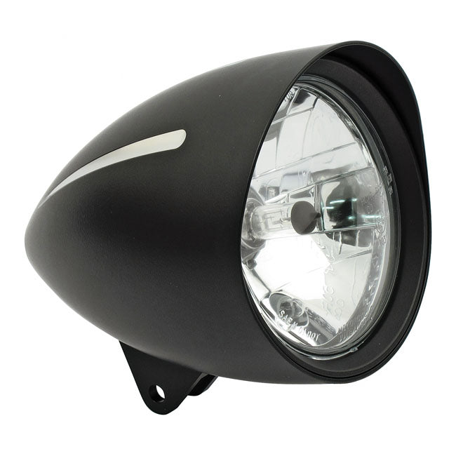 Classic I extreme 5-3/4" headlamp. with visor. Black