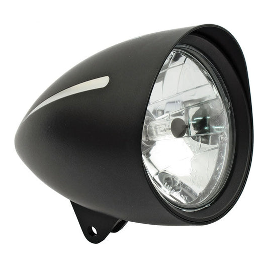 Classic I extreme 5-3/4" headlamp. with visor. Black