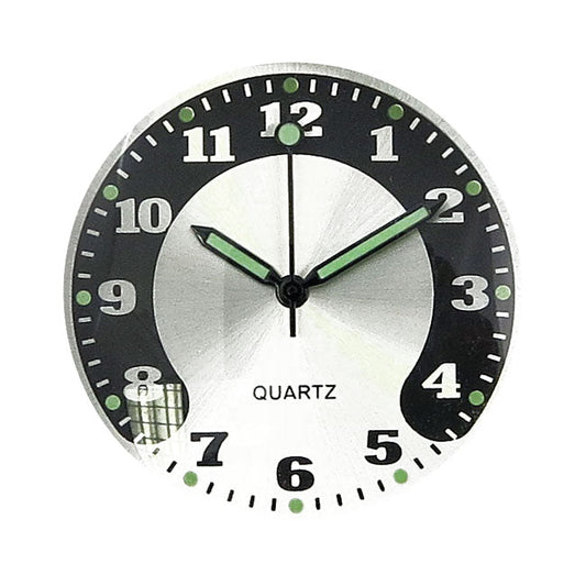 Handlebar mounted clock