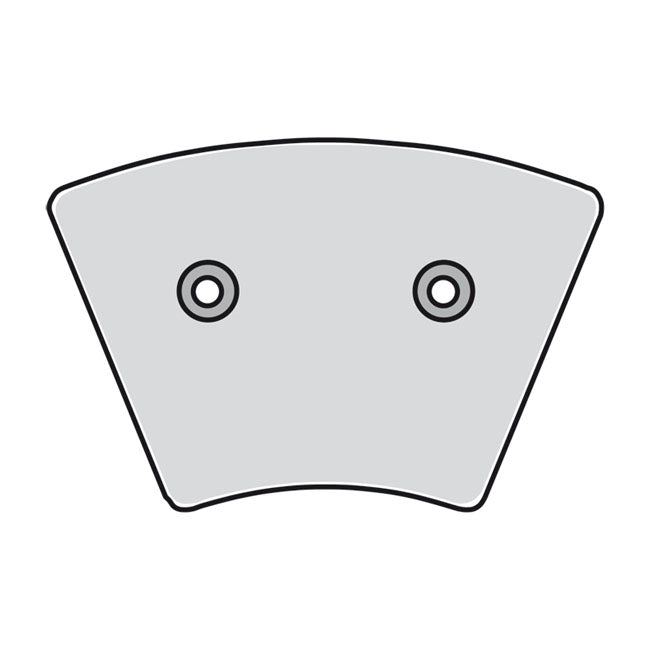 EBC, brake pad set Organic