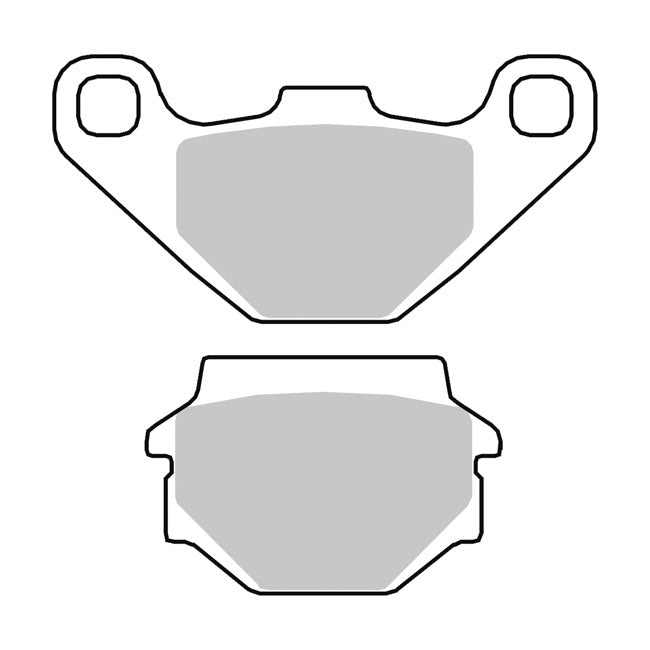 EBC, brake pad set Organic