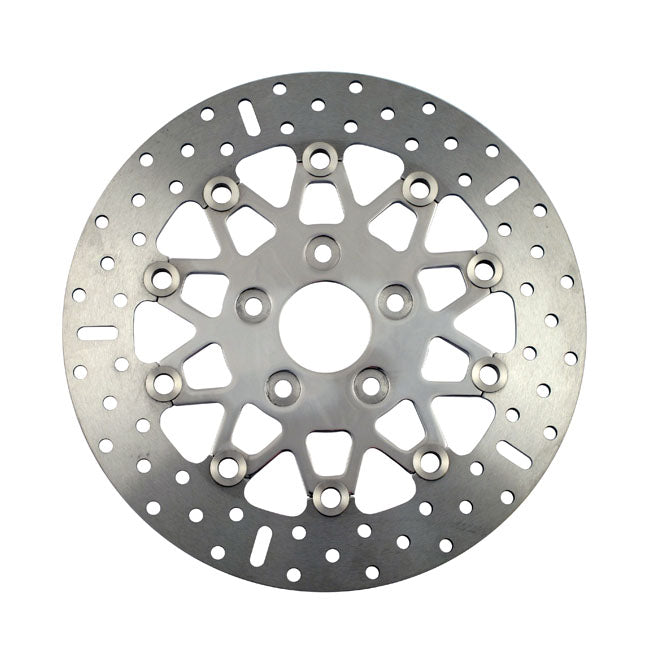 EBC polished stainless floating rotor