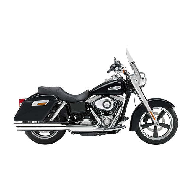 Cobra, slip-on 4" muffler with scalloped tip