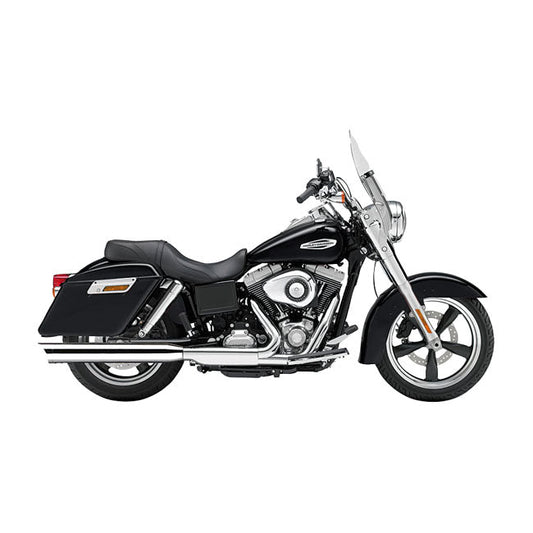 Cobra, slip-on 4" muffler with scalloped tip