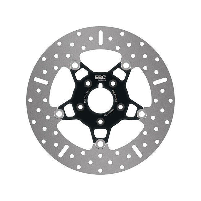 EBC, 5-Button stainless floating brake rotor Front