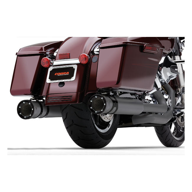 Cobra, 4" Race Pro slip-on mufflers