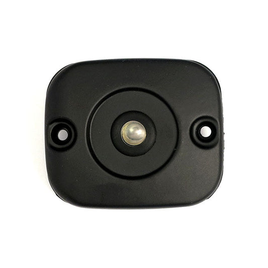 Master cyl cover, for sight glass, black