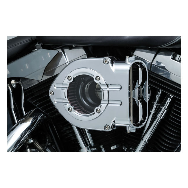 Kuryakyn, Hypercharger clear trapdoor. Chrome