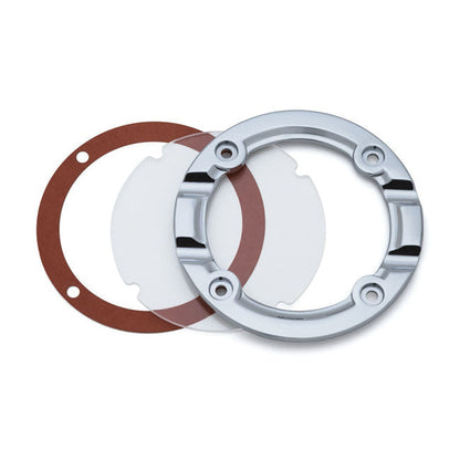 Kuryakyn, Hypercharger clear trapdoor. Chrome