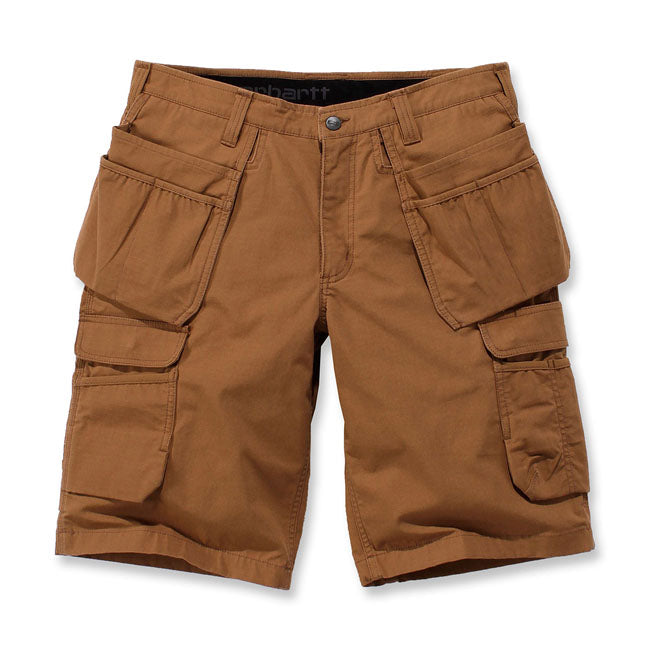 *2 WEEKS EXTRA TRANSIT TIME* Carhartt Relaxed 12" Steel Rugged Flex™ Ripstop Cargo short